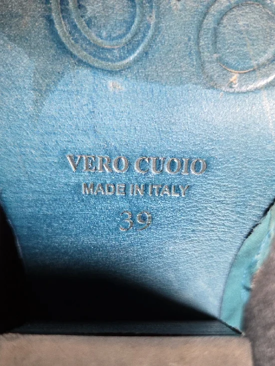 Free People Teal Leather Pointed Toe Zip Ankle Boots - Picture 3 of 9